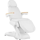 Physa Fauteuil esthétique - 3 moteurs - 300 W - 203 x 61 x 61,5 - 93,5 cm - 150 kg - Blanc RHO WHITE
