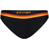 Superdry pour femme. W3010358A Bas de bikini avec logo Vintage marine (XL), Beachwear, Polister recyclé, Durable