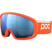 POC Fovea Mid Ski Goggles Orange Partly Sunny Blue/CAT2