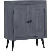 vidaXL Buffet en bois massif de manguier 60x30x76 cm