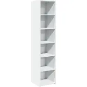vidaXL Highboard blanc 40x41x185 cm Bois composite