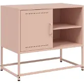 vidaXL Highboard blanc 100,5x39x107 cm acier