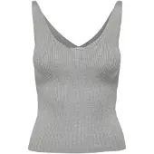 JDY Tops en tricot gris chiné