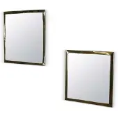 Safaary Miroir marocain carré 2 pièces