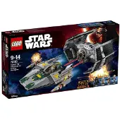 LEGO SW-Vader's TIE Advanced vs. A-Wing Starf (75150) Spielwaren GmbH