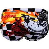 Turbo Speed Swimming Brief Blanc,Noir M Homme