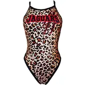 Turbo Leo Print Swimsuit Noir L Femme
