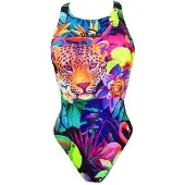 Turbo Cool Tiger Swimsuit Rose 5XL Femme