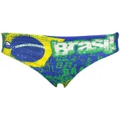 Turbo Happy Brazil Swimming Brief Multicolore 5XL Homme