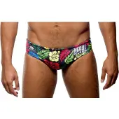 Turbo Island Swimming Brief Multicolore 2XL Homme