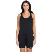 Zoggs Cottesloe Legsuit Open Back Competition Swimsuit Noir 36 Femme