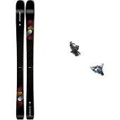 Movement - Packs skis de randonnée - Skis de randonnée - Pack Session 90 2024 en Bois - Noir