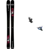 Movement - Packs skis de randonnée - Skis de randonnée - Pack Session 90 Women en Bois - Noir