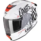 Scorpion Exo-JNR Air Boum casque enfant, blanc/noir, Y/L (52/53)