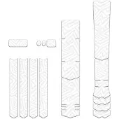 Algis Opaque Frame Guards Kit L - White Lines