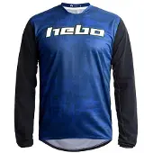 Hebo Yukon Long Sleeve Enduro Jersey Bleu XS Homme