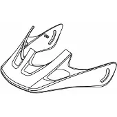 Suomy Scrambler Helmet Spare Visor Clair