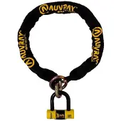 Auvray Chaîne lasso avec cadenas XTREM MINI - longueur 100cm, diamètre 13.5mm (grade S.R.A.)