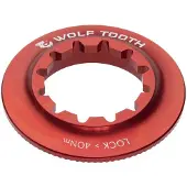 Wolf Tooth Cnc Intern Cl Disc Lock Ring Rouge