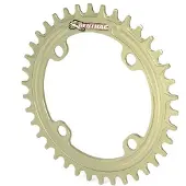 Renthal 1xr 104 Bcd Chainring Doré 36t