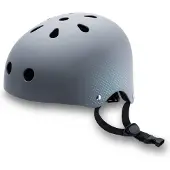 Cecotec Casque de Ville BrainGuard Urban Grey S-M, Taille S - M (56-58 cm), 420 Gram, Plus de Confort, Molette et Sangle de