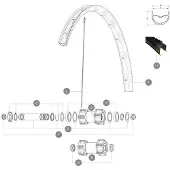 Mavic Jante Xa Elite Tubeless
