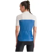Sportful Pista Short Sleeve Jersey Bleu M Femme