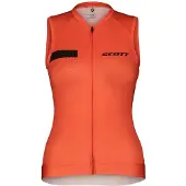 SCOTT Rc Pro Wo Sleeveless Jersey Orange S Femme