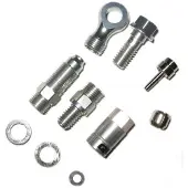 Fasi Universal Brake Hose Olive Kit Argenté