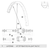 Mavic Jante Xa Light 19