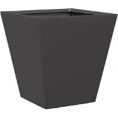 vidaXL Jardinière noir 30x30x30 cm acier