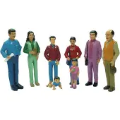 Miniland Figures Latin American Family 8 Units Multicolore Enfants