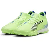 Puma Ultra 5 Match Tt + Mid Jr Junior Football Boots Vert EU 38 1/2 Enfants