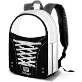 Oh My Pop Plecak Oh My Pop! Czarny Sneakers 30x17x40 cm Wysokiej Jakoci