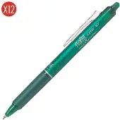 Pilot Pen Frixion Click Pen 12 Units Vert Enfants
