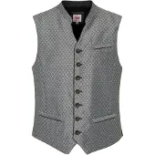 Spieth & Wensky Gilet folklorique 'Ean' gris