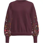 ONLY Sweat-shirt 'ONLBrooke' bleu clair / curry / sapin / lie de vin