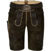 Spieth & Wensky Pantalon folklorique 'Diablo' marron
