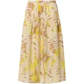 Comma Jupe beige / crème / jaune