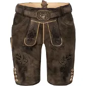 Spieth & Wensky Pantalon folklorique 'Wayen' marron