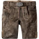 Stockerpoint Pantalon folklorique 'Bastian' marron