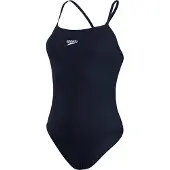 Speedo Eco Endurance+ Thinstrap Swimsuit Bleu UK 38 Femme