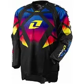 One Industries Defcon Tropic Thunder Long Sleeve Jersey Multicolore XL Homme