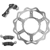 Braking Oversize Kit Brake Disc Argenté