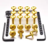 Pro Bolt Suzuki Fsu210g Fairing Screw Kit Doré