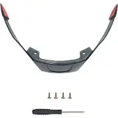 Ska-p 3mh Speeder Helmet Rear Spoiler Argenté