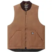West Coast Choppers Heavy Duty Vest Marron 3XL Homme