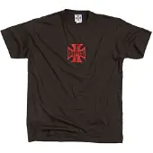 West Coast Choppers Og Classic Short Sleeve T-shirt Rouge,Noir S Homme