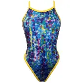 Turbo Dots Swimsuit Bleu 3XL Femme