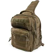 Highland Tactical Eagle Sling Waist Bag Marron
